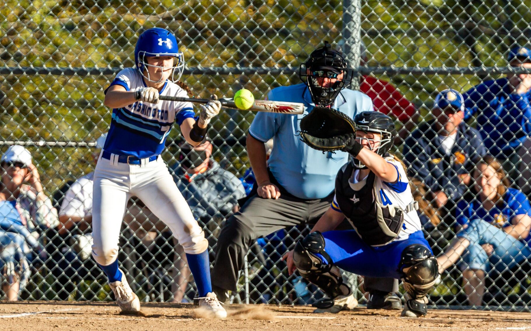 Borgia vs. Washington softball